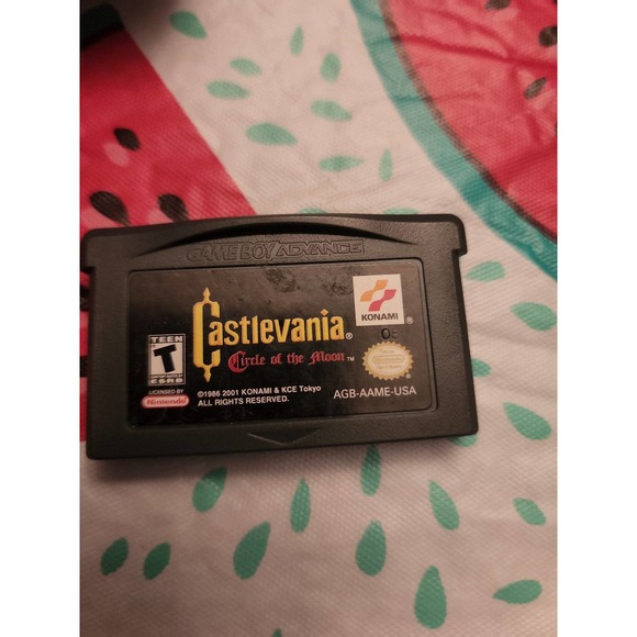Castlevania Circle of the Moon for Nintendo Gameboy Advance